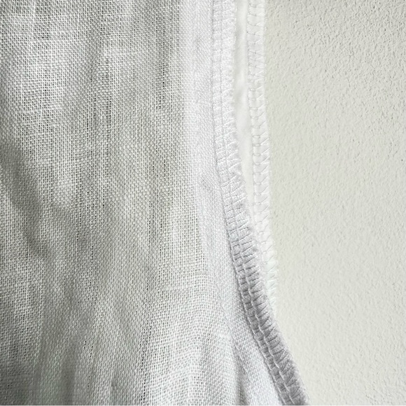 Ears Of Buddha Chrissy Sleeveless Silk Button Down Top Lace Detail Size XS‎ - Picture 3 of 13